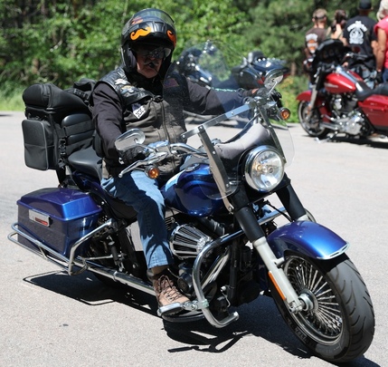 Godfrey at Sturgis Motorcycle Rally